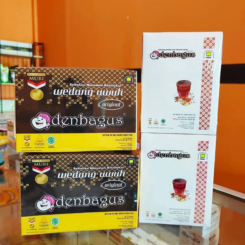 

WEDANG UWUH DENBAGUS NASA ECER 1 SACHET