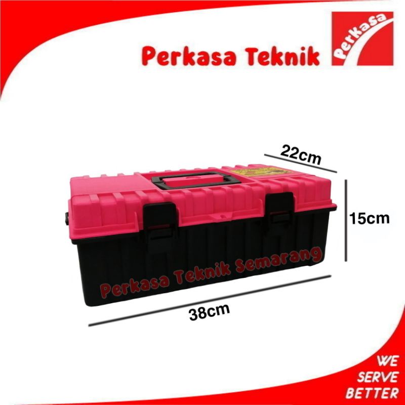 Tool Box 15 inch MASTERBOX Plastik Kotak Perkakas Alat