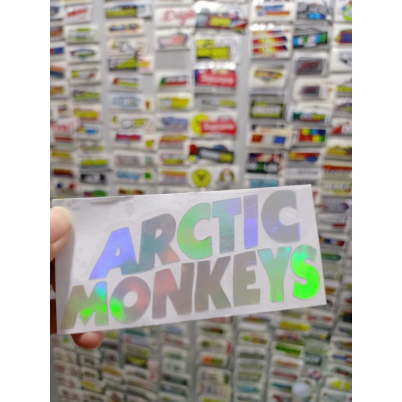 sticker cutting ARCTIC MONKEYS