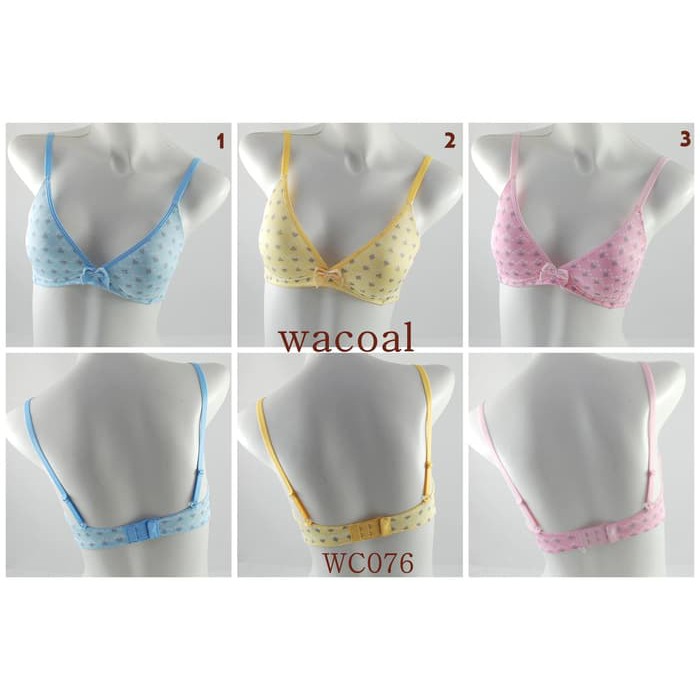 ready bra wacoal full cup busa tipis tanpa kawat termurah wc076