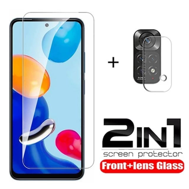 REDMI NOTE 11 / 11 PRO 4G 5G TEMPERED GLASS 2IN1 FULL LAYAR &amp; KAMERA