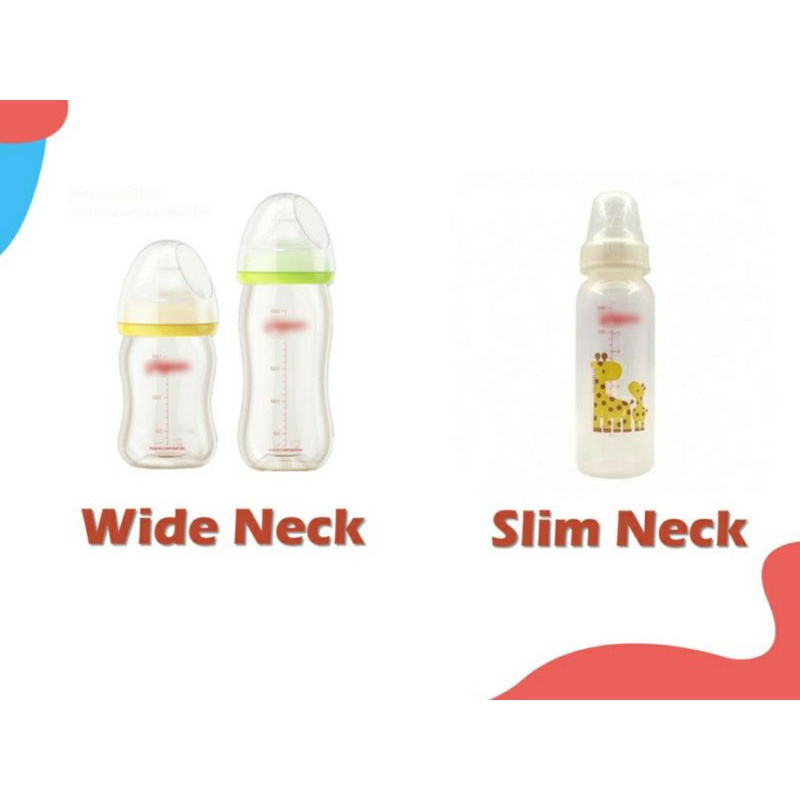 Dot Wide Neck / Slim Neck / Nipple Peristaltic Plus / Dot Botol Susu / Nipple Wide Bisa Untuk Pigeon Wideneck Diameter 5cm