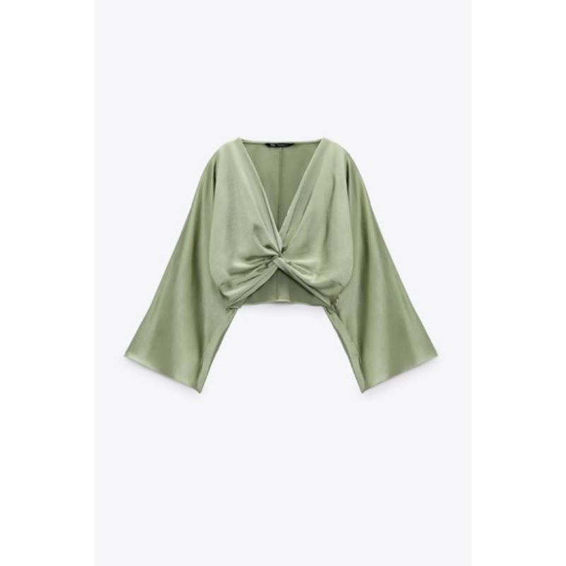 Blouse Knot Z*ARA Satin