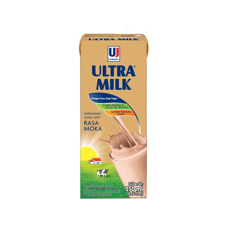 

Ultra Milk Rasa Moka 250ml