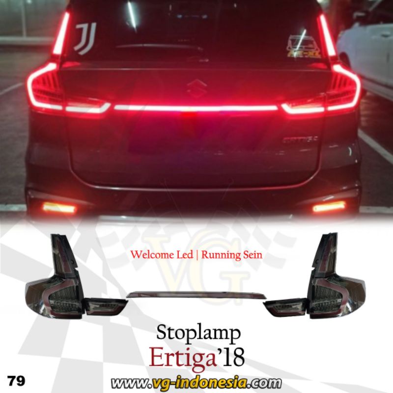 stoplamp ertiga 2015up+ trunklid