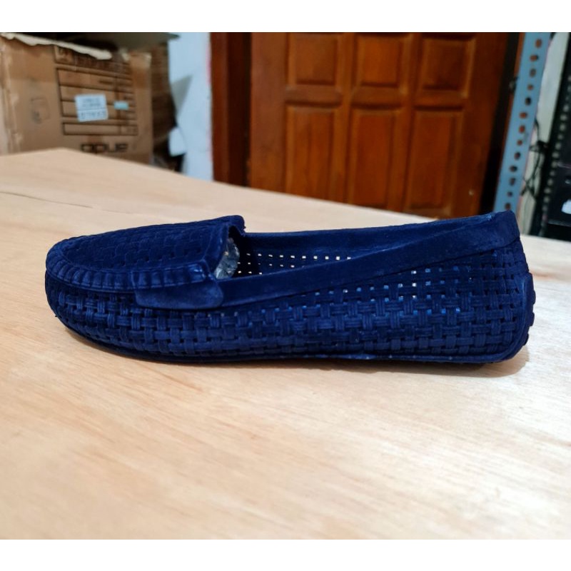 Sepatu flatshoes karet lapis bludru 37-41 lentur dan nyaman dipakai