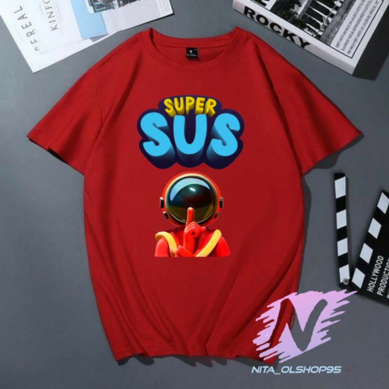 kaos anak super sus among 3d