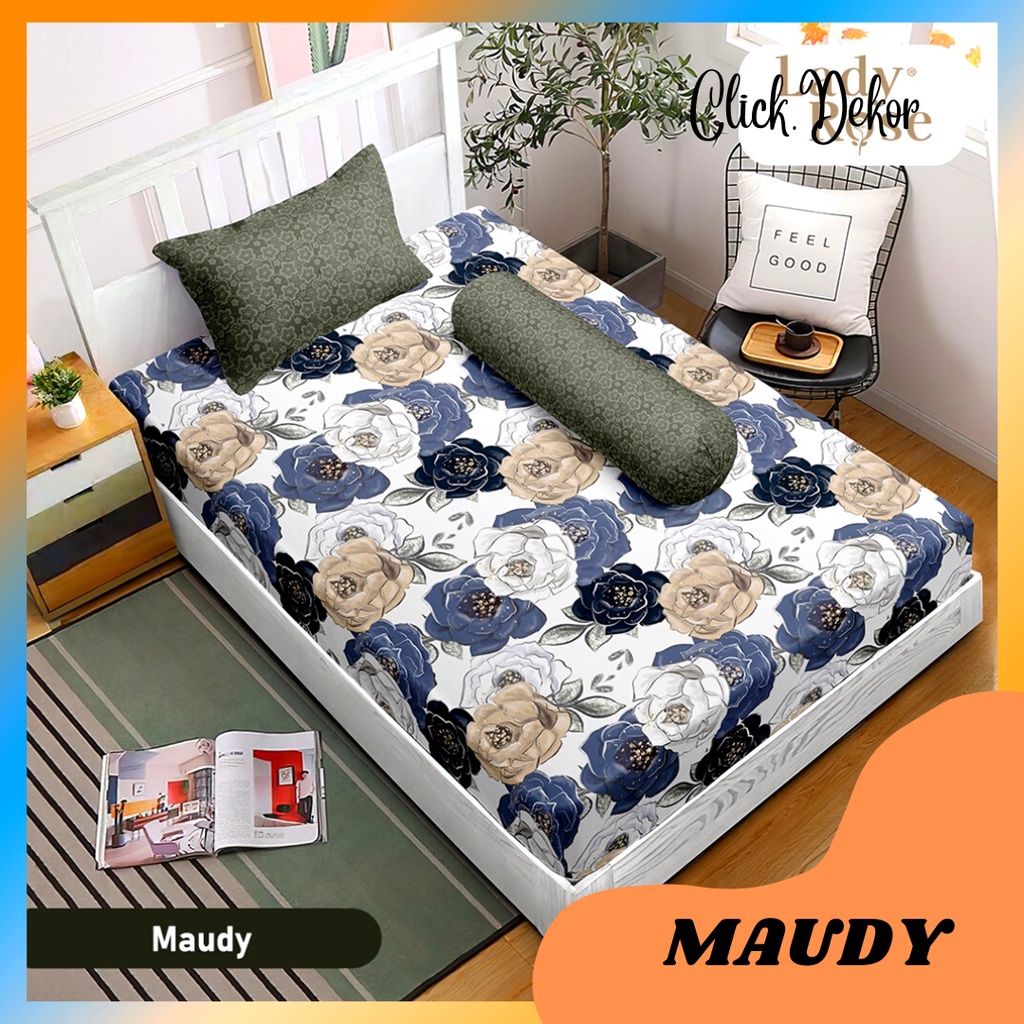 SPREI LADY ROSE SINGLE 120X200 NO 3 MAUDY SEPREI LADY ROSE TERBARU SEPRAI TEMPAT TIDUR CANTIK SPREI 
