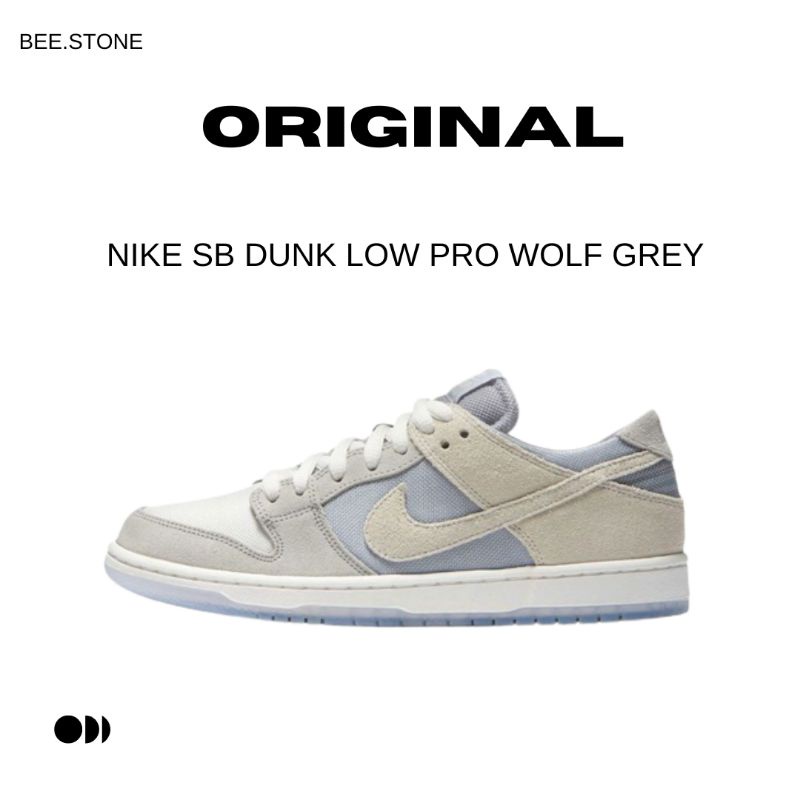 nike dunk wolf grey low