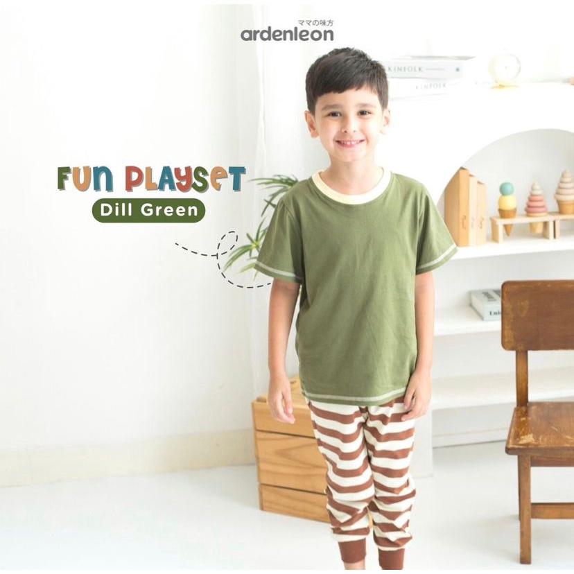 ARDENLEON Unisex Fun Playset / Arden Leon Setelan Baju Anak