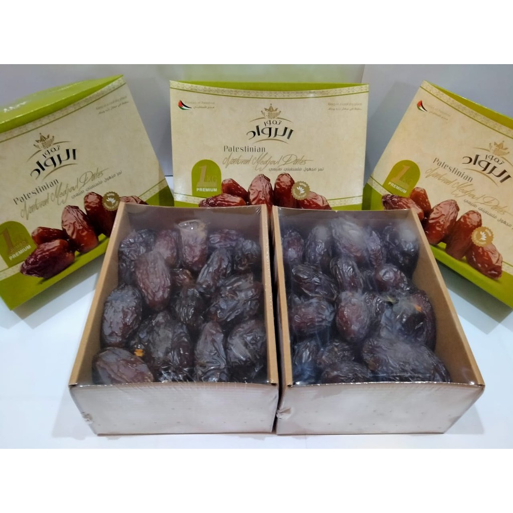 

kurma medjool palestina jumbo ukuran 1kg