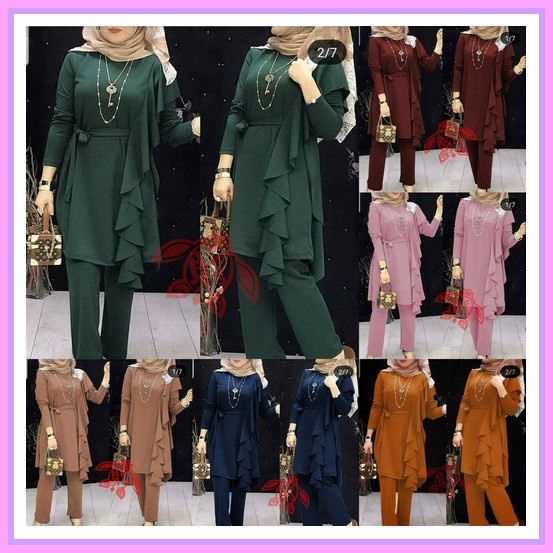 Setelan Jumbo Titan One Set By Mumu Fashion Solo St Naura Rample Matt Moscrepe / Set Jumbo Naura / S