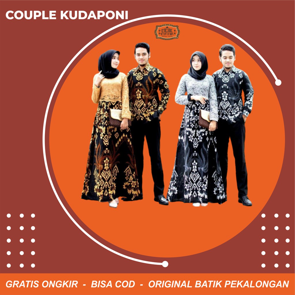Banting Harga Couple Batik Brokat Gamis Brokat Kemeja Batik Couple Kondangan Sarimbit Ori Ndoro Jowi Dnt wAX8ODuE1o3bp