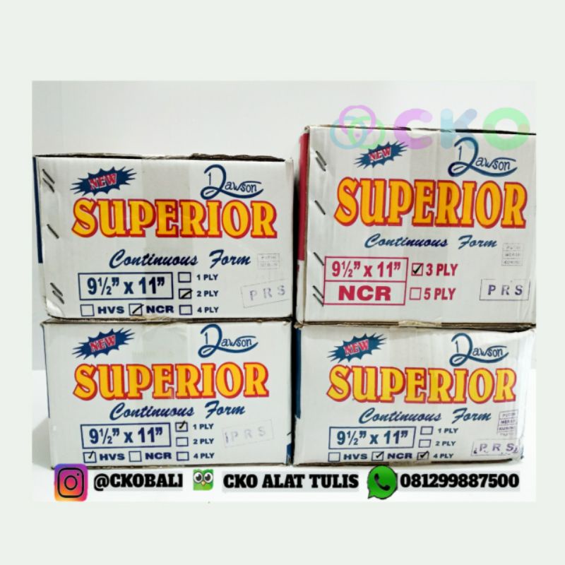 

Continuous Form/Kertas Nota/Kertas Faktur Superior (PRS)