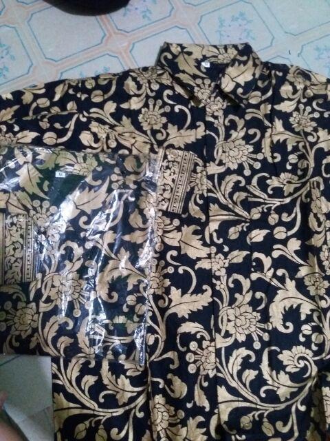 Size M L Xl Xxl Menowo Batik Hrb026 Kenongo Kemeja Batik Lengan Panjang Murah