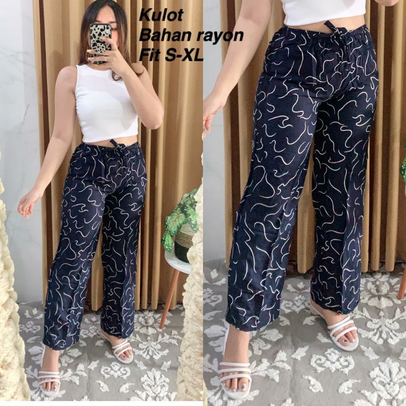 Kulot HW rayon / Kulot rayon bali