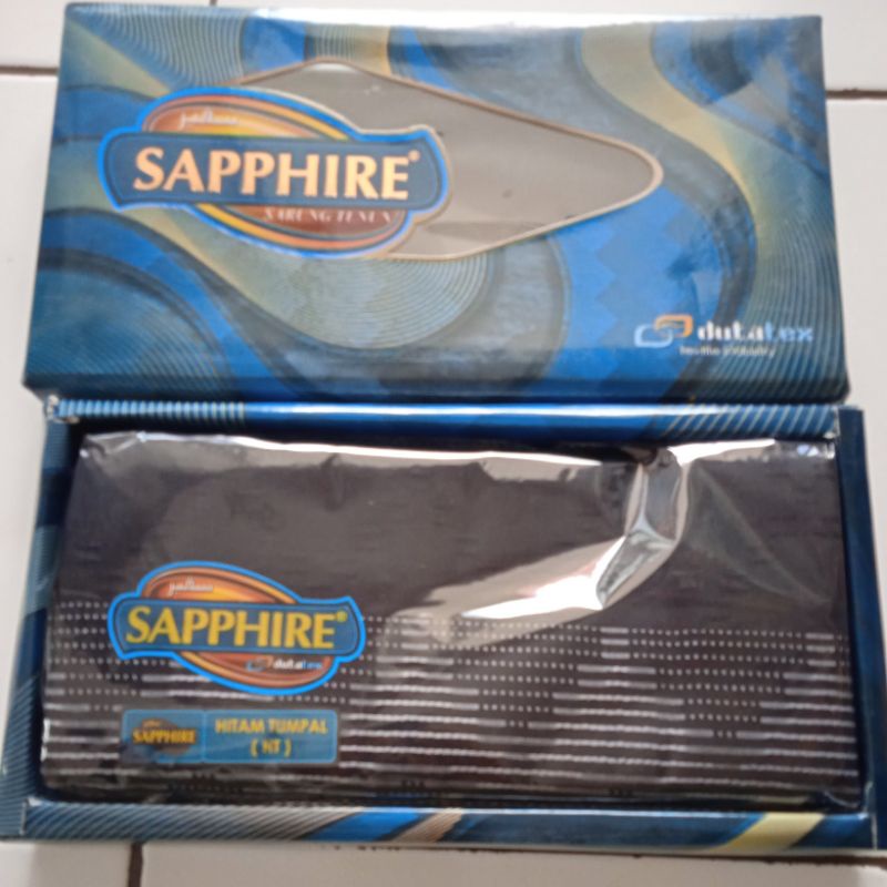 sarung hitam sapphire