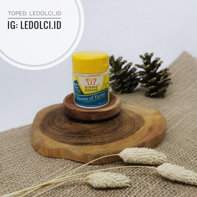 

KOEPOE KRIM BUBUK PELAPIS KUE | KOEPOE CREAM OF TARTAR TAR-TAR 43 GR ledolci92 Diminati Banget