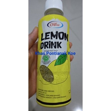 

Ciayow Lemon Drink 250ml / Minuman Rasa Lemon Khas Pontianak (Halal)