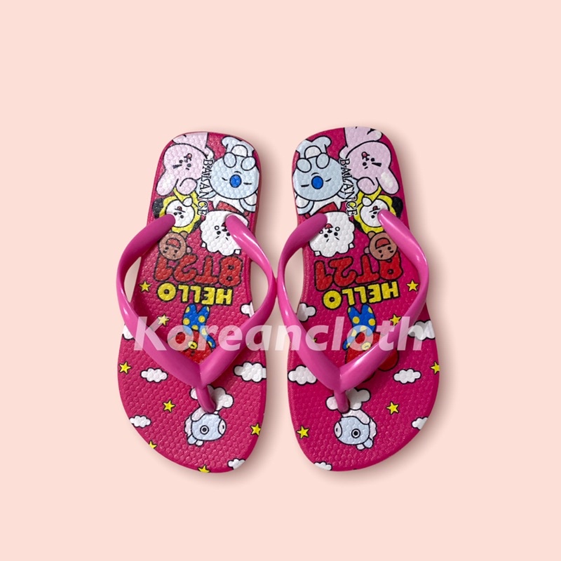 Balance 122-50/bts sandal anak perempuan sandal karet wanita terbaru ori produk impor