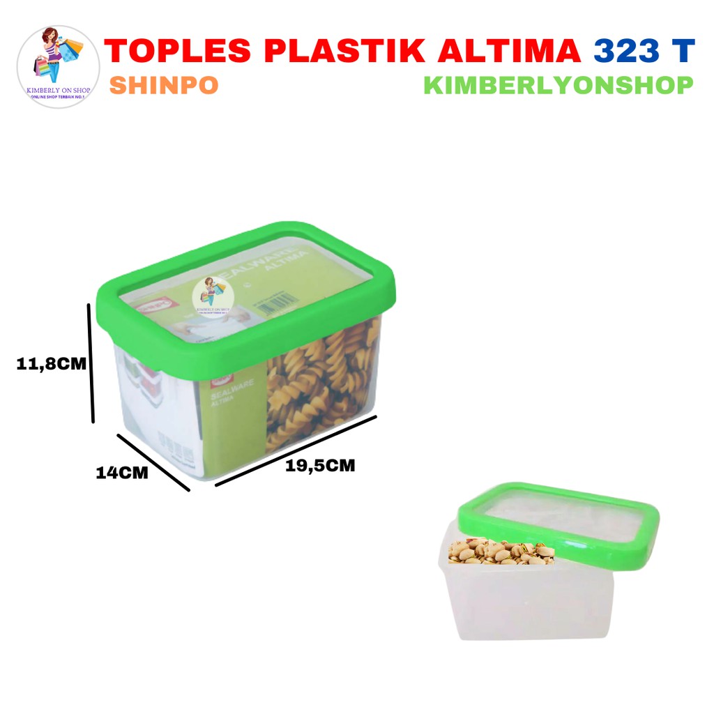 KImberlyonshop Toples Plastik Tempat Makanan Altima 323 T Shinpo