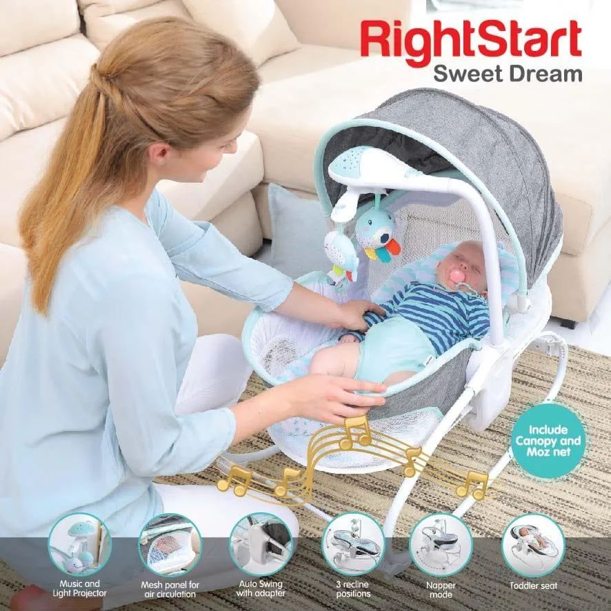 Right Start Multi- Functional Deluxe Napper Sweet Dream 27235 &amp; 27236