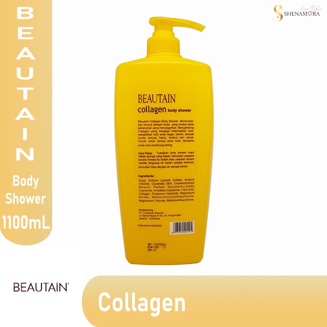 Beautain Body Shower | Sabun Mandi Collagen 1100 mL