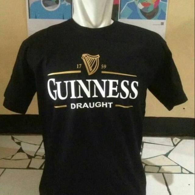 Tshirt baju kaos GUINNESS