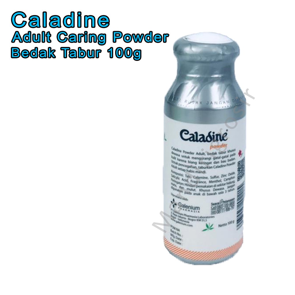 Bedak Tabur * biang keringat * Caladine Powder * Adult Caring Powder * 100g