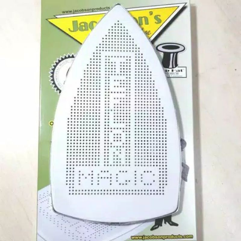 Sepatu Teflon ES-300 Setrika Uap Listrik Silver Star - Magic Ironing Shoe