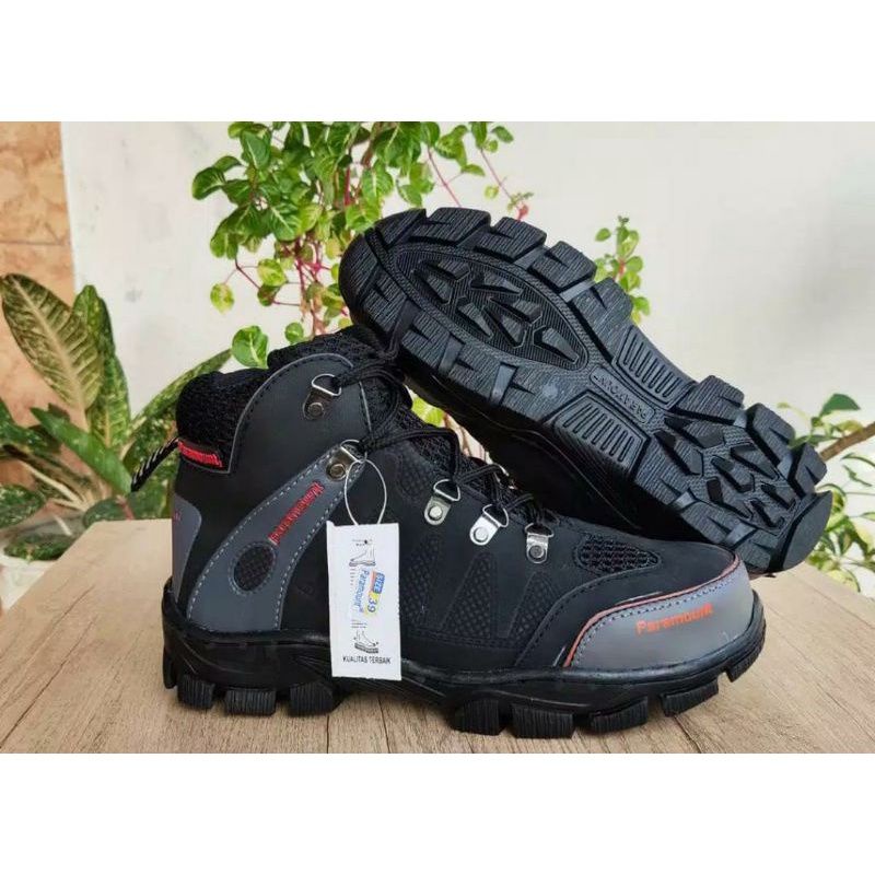 Sepatu Safety Gunung Ujung Besi Paramount