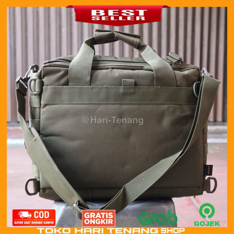 TAS SELEMPANG 305 HIJAU TAS LEPTOP IMPORT