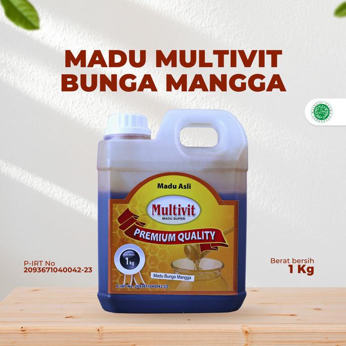

MADU ASLI BUNGA MANGGA MULTIVIT || MADU MURNI 100%