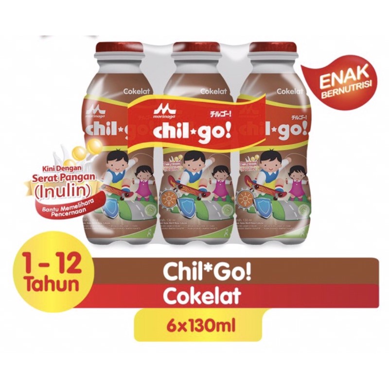 Chilgo cair ready to drink 6x140 ml ( susu UHT anak kaya nutrisi )