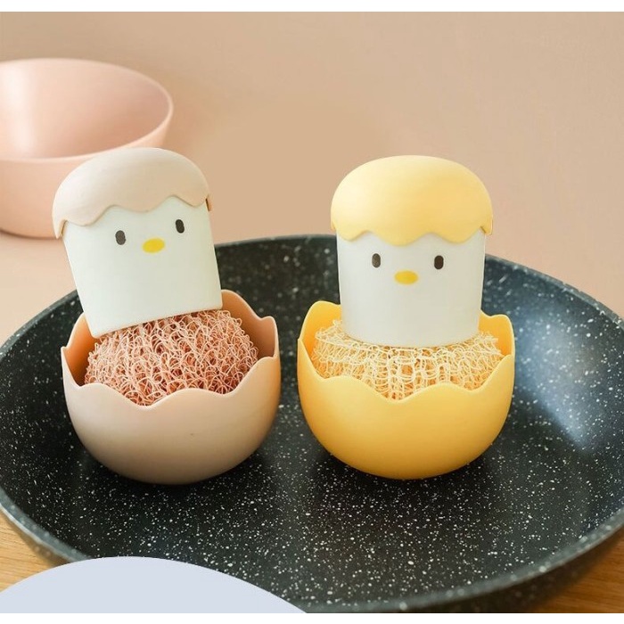 Bola Sikat Nano Chicky Untuk Peralatan Dapur Anda / Cleaning Brush -SC