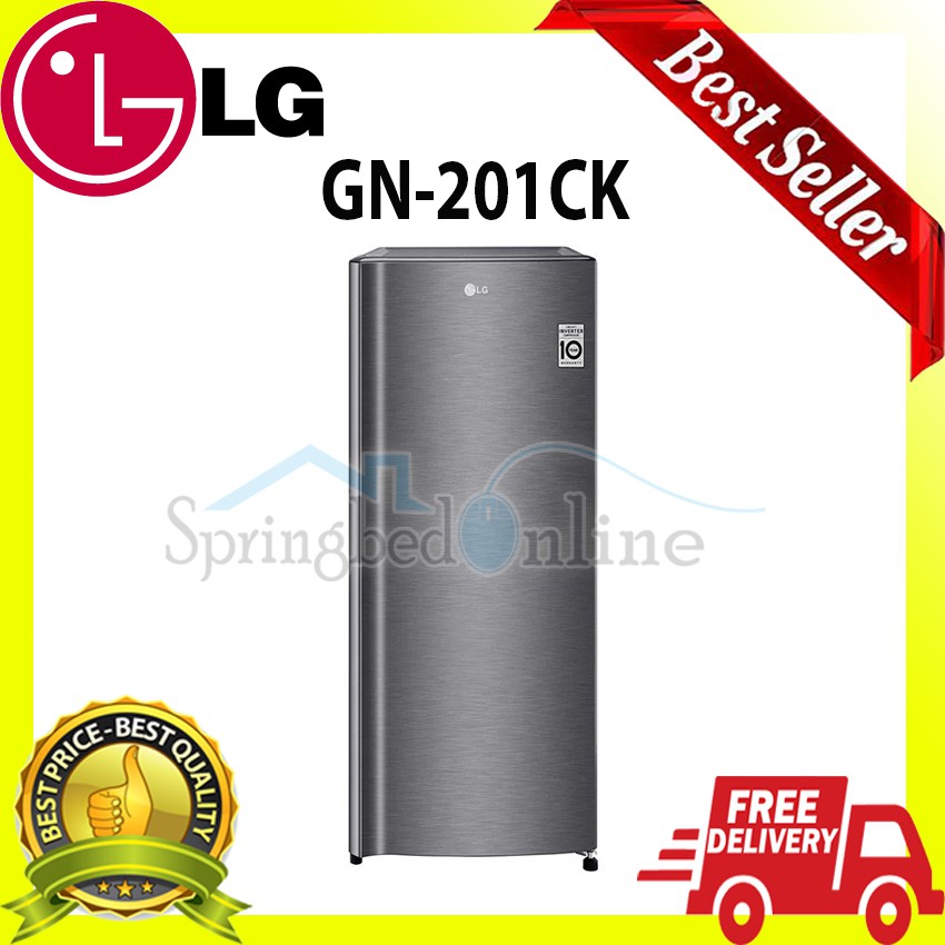 Kulkas LG 1 Pintu 169L GN201CK