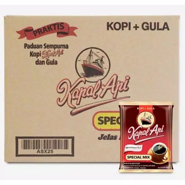 

Kopi Kapal Api Spesial Mix /DUS isi 12 renceng - BEBAS ONGKIR