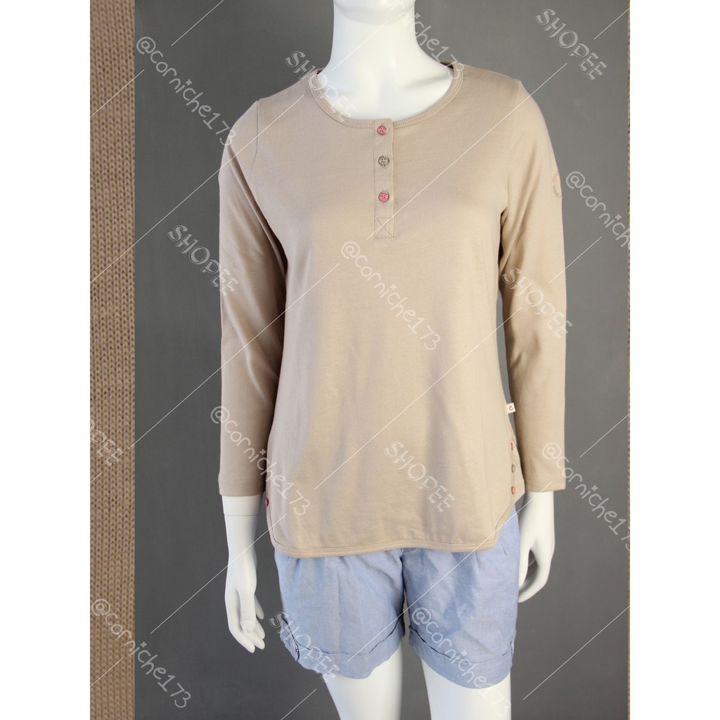 Corniche Milly Henley Cream - TS33193