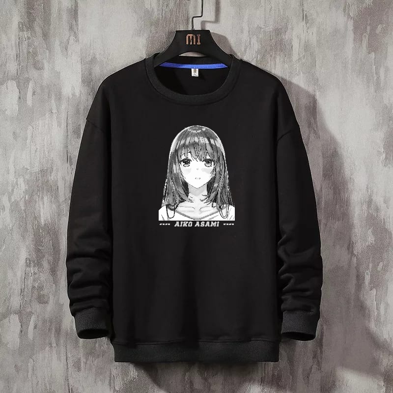 Sweater Unisex anime Aiko Sweater Unisex  keren