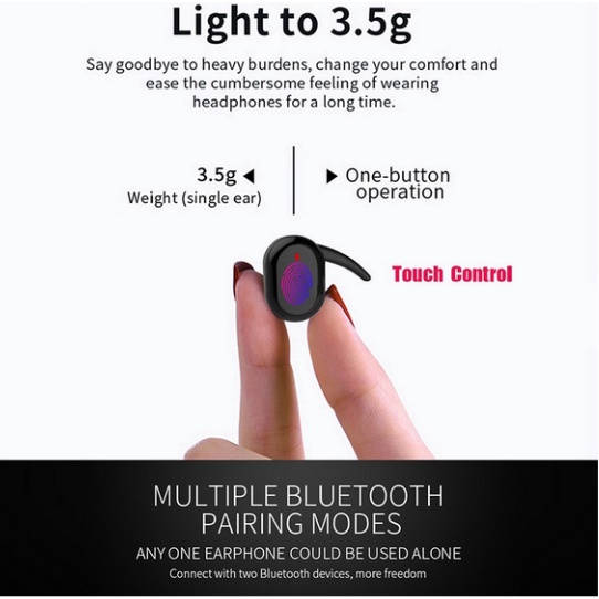 (COD) Y30 TWS Bluetooth Headset Bluetooth TWS Dengan Mikrofon 5.2 Earphone Bluetooth TWS HiFi Stereo Waterproof Earbuds Wireless Earphone Headset with Mic Headphone