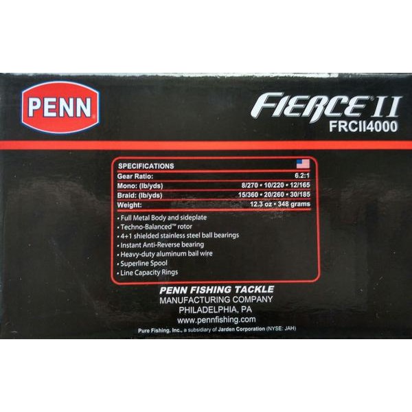 EXCLUSIVE Reel Penn Fierce Ii 4000 PALING MURAH