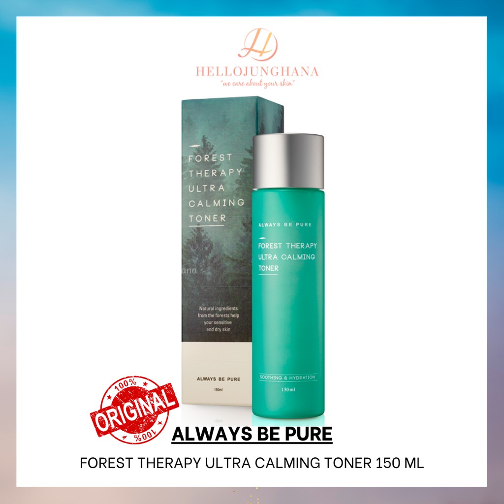 Jual Always Be Pure - Forest Therapy Ultra Calming Toner 150 Ml  Indonesia|Shopee Indonesia