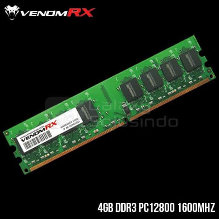 VenomRX 4GB DDR3 1600Mhz Memoty RAM