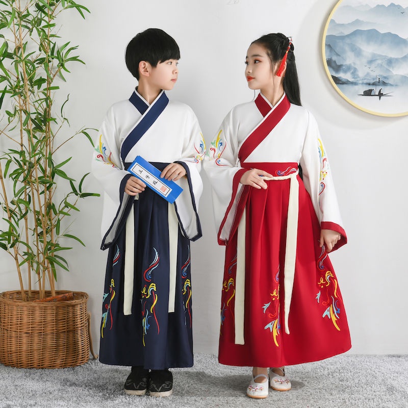 Children's ancient costume Hanfu boys' Sinology Costume Girls' Chinese style primary school students