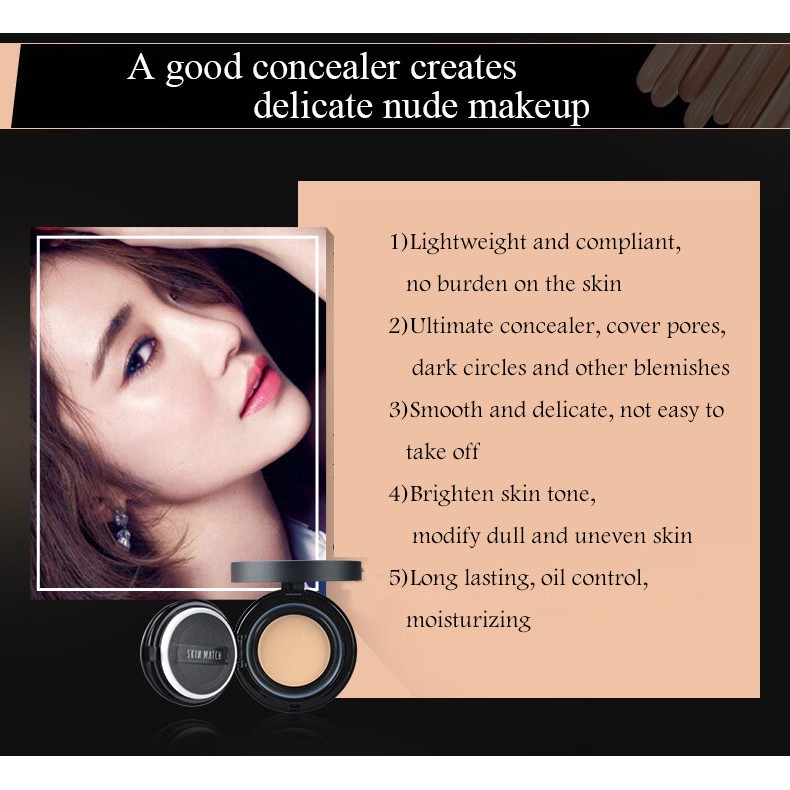 SKIN MATCH Light Concealer Foundation Cushion 16g