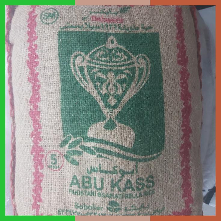 

Rice Basmati. Beras Basmati Abu Kass 5 Kilo