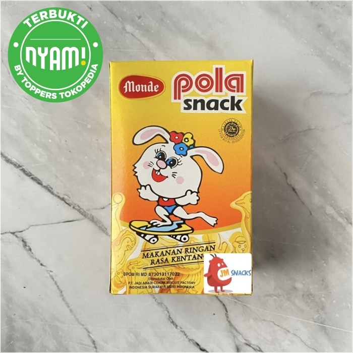 

NEW [PROMO!!] Monde Pola Snack 25gram - Cemilan jadul snack masa kecil