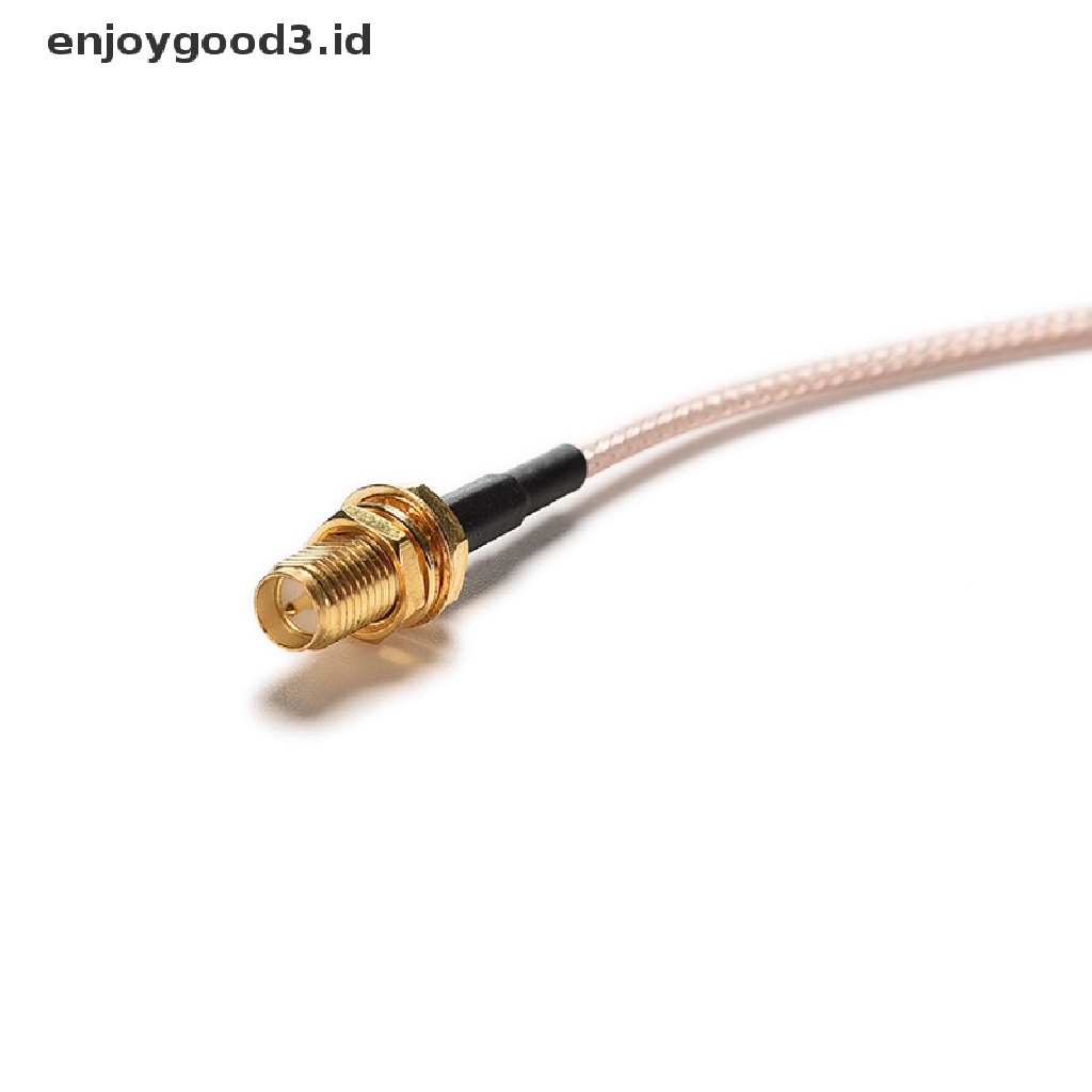 1pc Kabel RP.SMA male jack Ke female plug bulkhead crimp RG316 pigtail 30cm