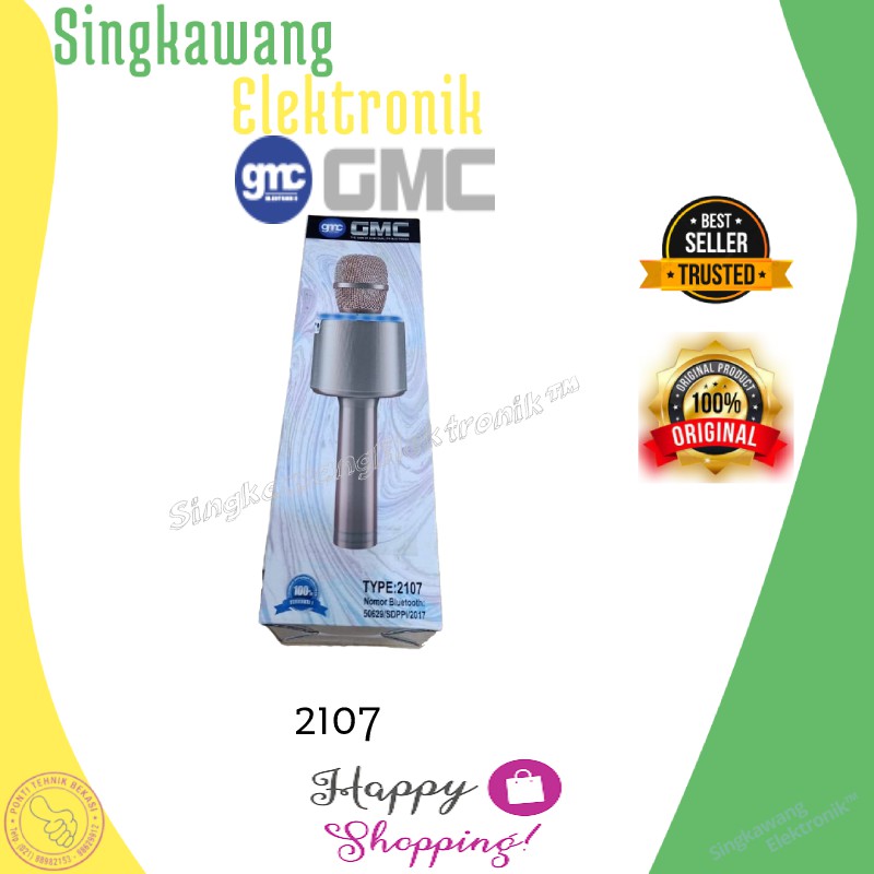 MIC KARAOKE / SMULE BLUETOOTH GMC-2107