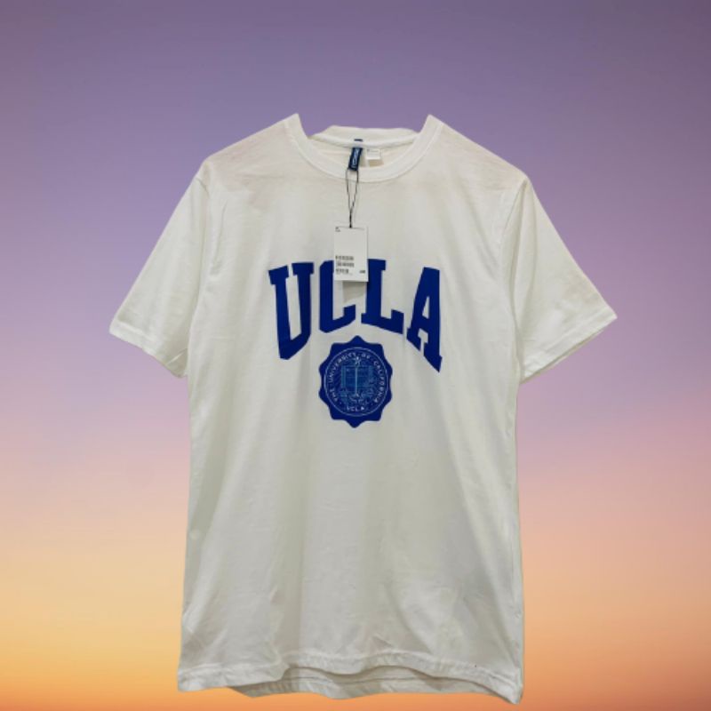 T-shirt H&M UCLA Pria & Wanita Original